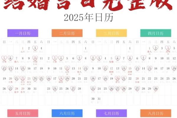 2025年适合结婚的好日子有哪些，如何挑选良辰吉日