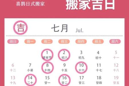 2025年乔迁吉日