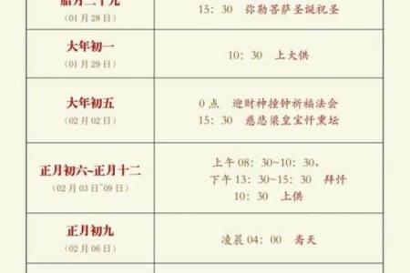 2025年8月寺庙祈福开光日期与时辰对照表